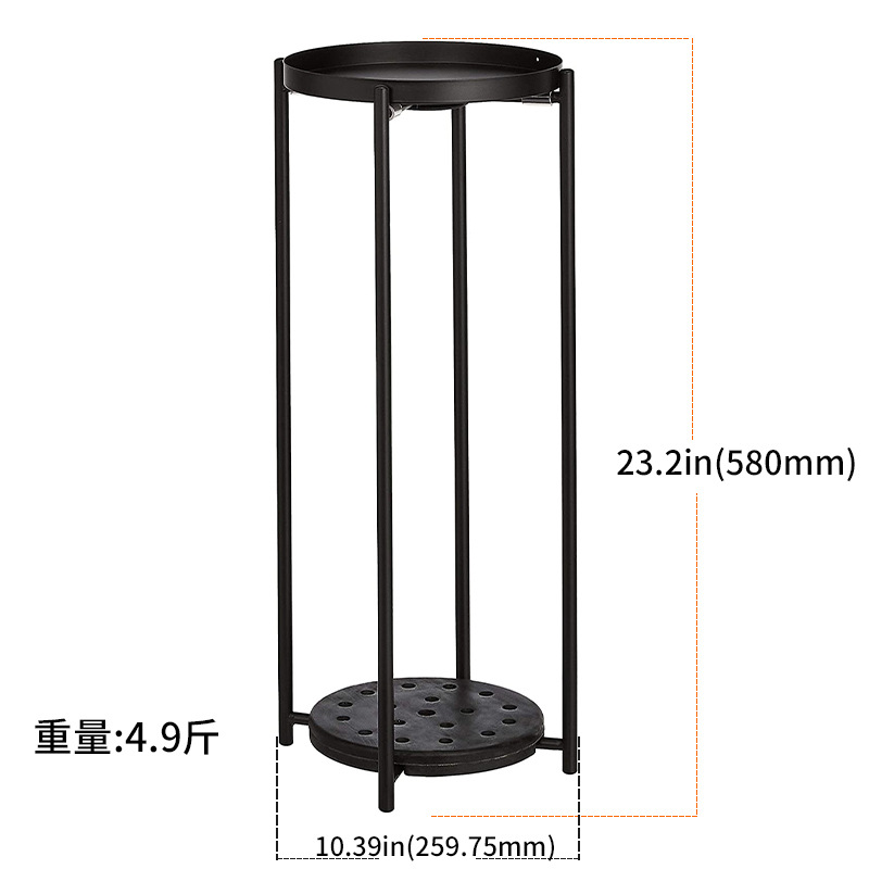 Soporte de flores de plantas, objetos pequeños para interiores y exteriores, soporte de metal, estante de plantas, maceta