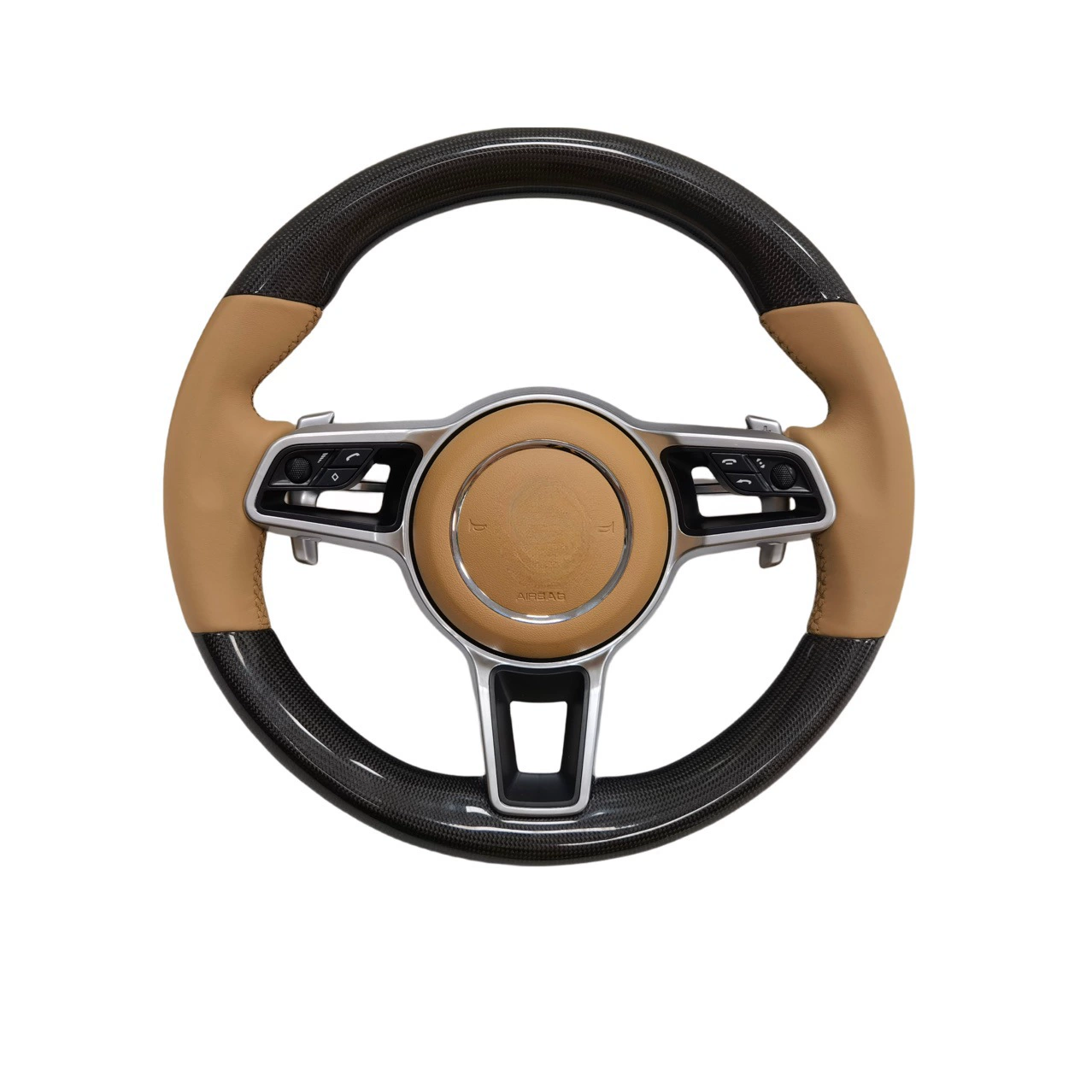 Подходит для Porsche Cayenne Panamera PanameraMacan718911 карбон волокно рулевое колесо модификация