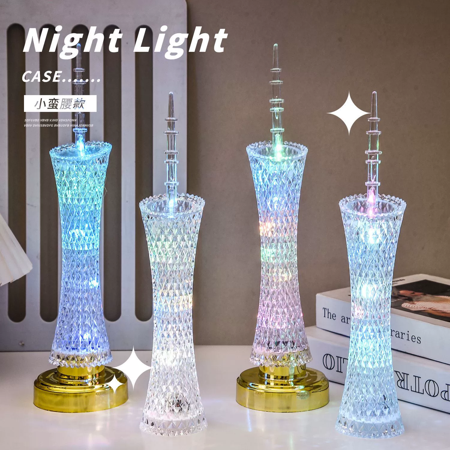Сувенир, минифигура для кровати в спальню, светильник ночной LED, подсветка