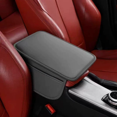 Armrest box pad — car armrest box heightening pad, direct - affordable-basic-model-space-gray