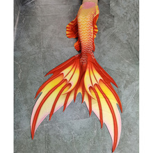 专业潜水美人鱼泳衣裙人鱼尾巴宝宝高弹速干温泉泳装Cosplay泳衣