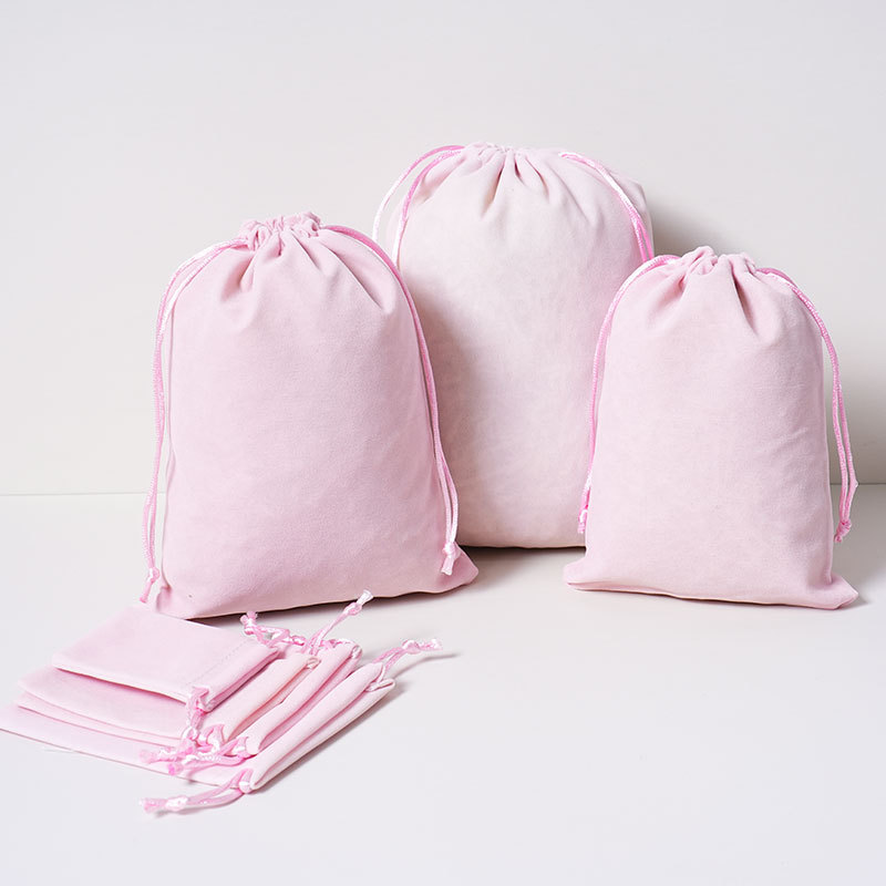 Pink; 5*7cm; knitted bottom flannel