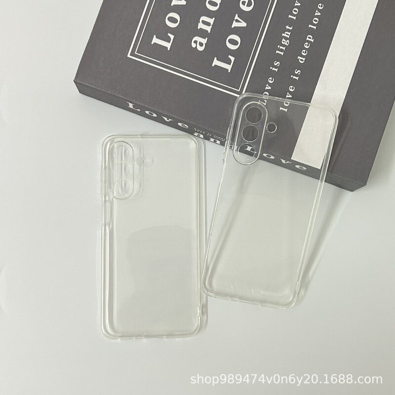 1.2MM Ultra-thin Yellow Resistant Straight Edge Transparent Material Case for Lenovo Saver Y70/Z6Pro TPU Phone Case