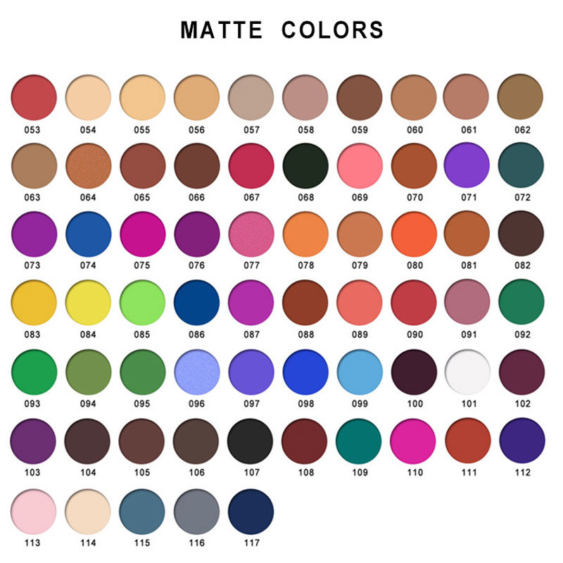 跨境眼影DIY哑光钻石珠光金葱加工定制贴牌化妆品实力工厂OEM