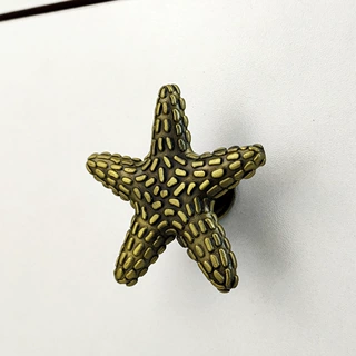 海星拉手 各式各样锌合金创意拉手 衣柜橱柜床头柜金属把手