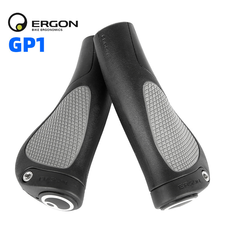 German Ergon Gp1 Human Meat Ball Handlebar Cover Mountain Bike Foldableing Bike Rubber Shock-Absorbing Anti-Slip Handlebar Cover