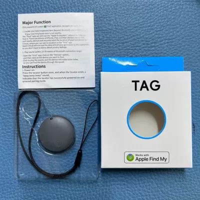 Artifact Apple Find Findmy: GPS Locator - ak-39-apple-special-gray-lanyard