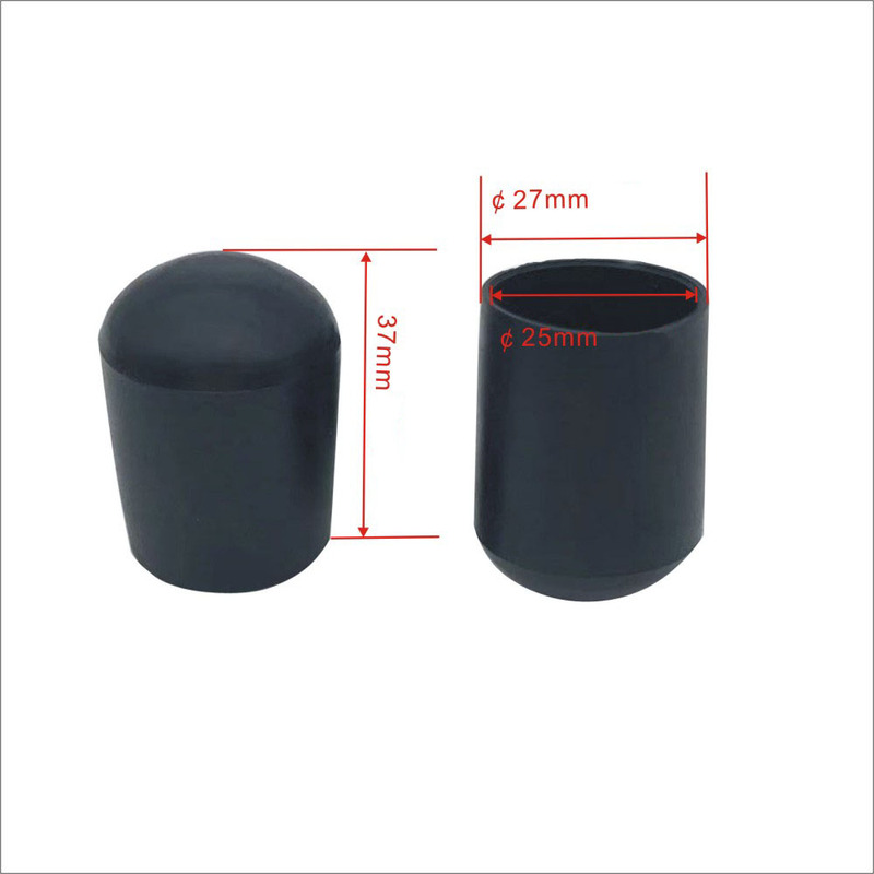 メーカー家具用丸パイプカバー、プラスチック角パイプカバー、足場用フットカバー、椅子用黒色フットカバー、機器用ゴム保護カバー|undefined