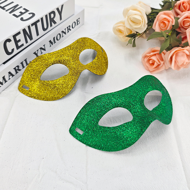 Máscaras falsas de mitad de cara máscaras de fiesta privada máscaras de Halloween máscaras de fiesta máscaras de película máscaras de vestir