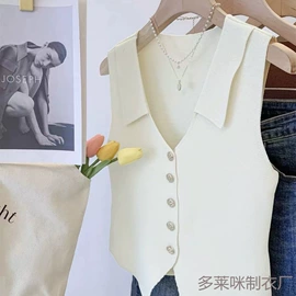 女式针织衫;吊带背心;连衣裙