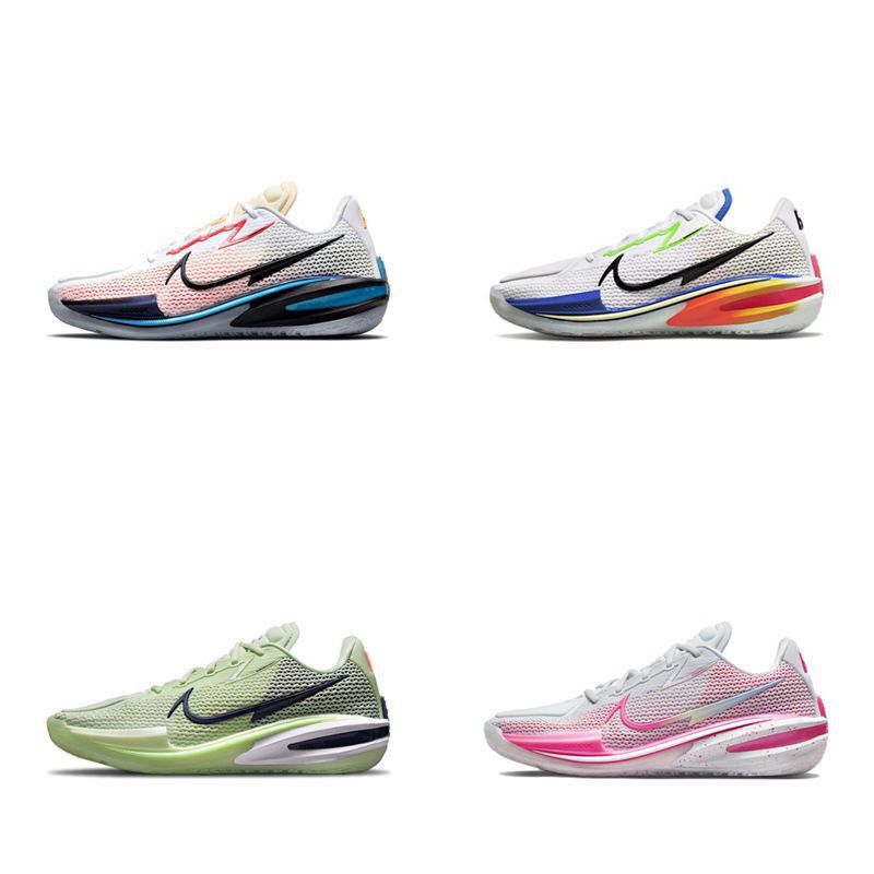 Gt Basketball Shoes Gt Cut1 Generation Peach Non-Slip Wear-Resistant Full-Length Zoom Air Cushion Men's and Women's Practical Basketball Shoes