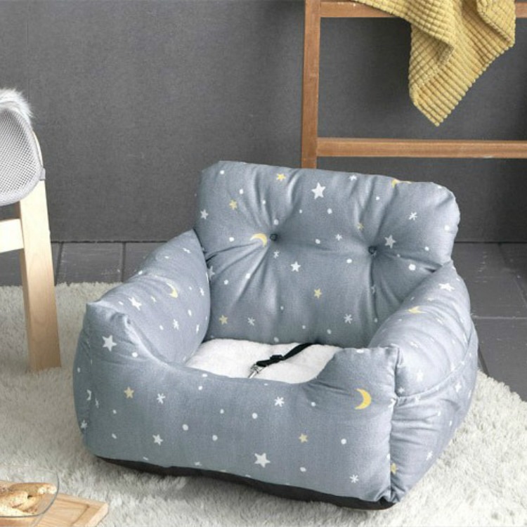 Korean version of car pet mat kennel cat nest Teddy car mat dog bed safety seat four seasons universal portable nest