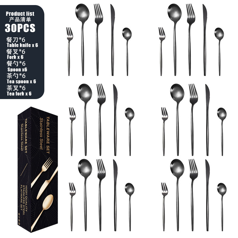 티타늄 블랙-30PCS "메일 주문 상자]