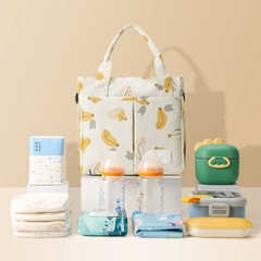 クロスボーダーマミーバッグ、ポータブルワークランチバッグ、産後母乳保存バッグ、お出かけクロスボディママ通勤保温バッグ