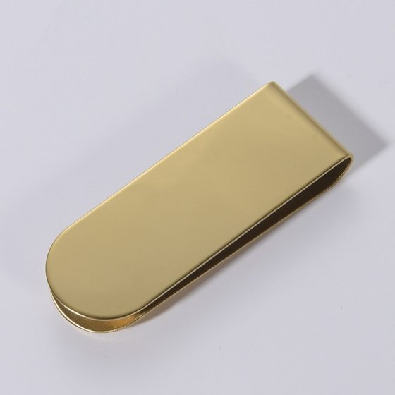 New creative credit card holder metal stainless steel money men's business wallet personalized LOGO metal wallet