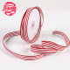 Spot red and white stripes between color plain woven ribbon bow material hairpin Ribbon gift packaging ribbon batch