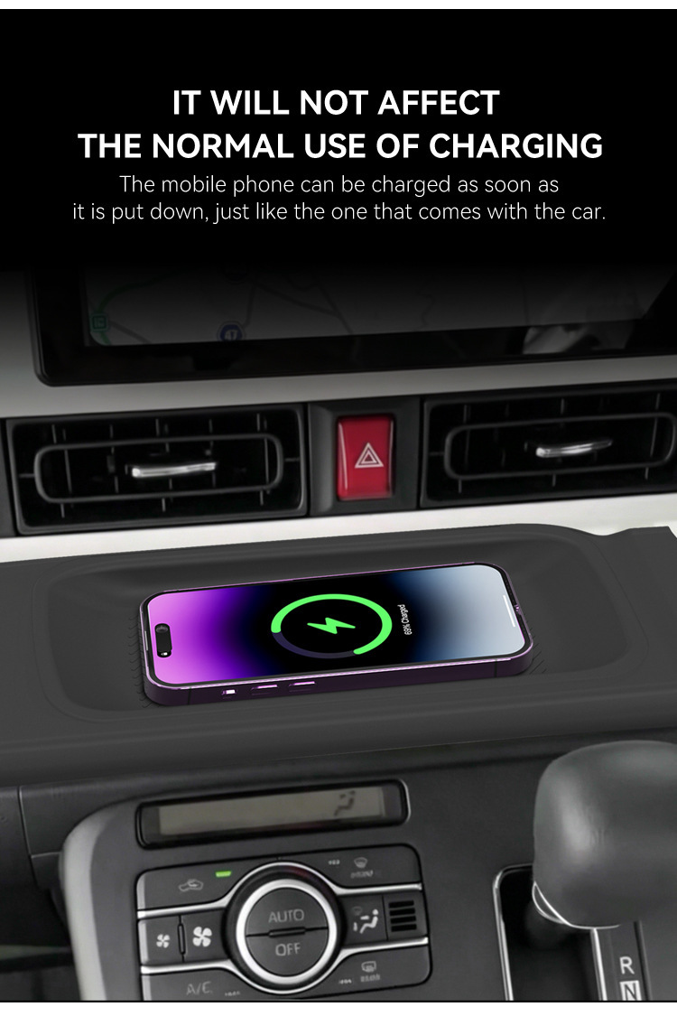 Suitable for 22-25 Models of Daihatsu Canbus Dashboard Storage Mat, Water Cup Holder, Silicone Protective Anti-Slip Mat, Interior Accessories
