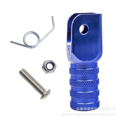 Motorcycle Modification Accessories Gear Lever Motosiklet ləvazimatları və aksesuarları - blue