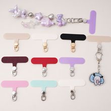 耐磨牛津布手机挂绳垫片可360°旋转手工diy制作手机链饰品配件