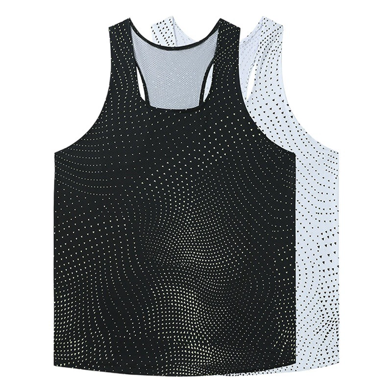 ZD вертикальный мужской легкоатлетический марафон спортивный беговой жилет спортивный быстрый сухой дышащий сверхлегкий сетчатый тренировочный костюм