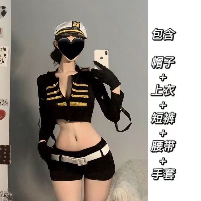 Spot Wholesale Sexy Lingerie Uniform Temptation Pure Desire Stewardess Policewoman Suit Flirting Hot Bed Passion