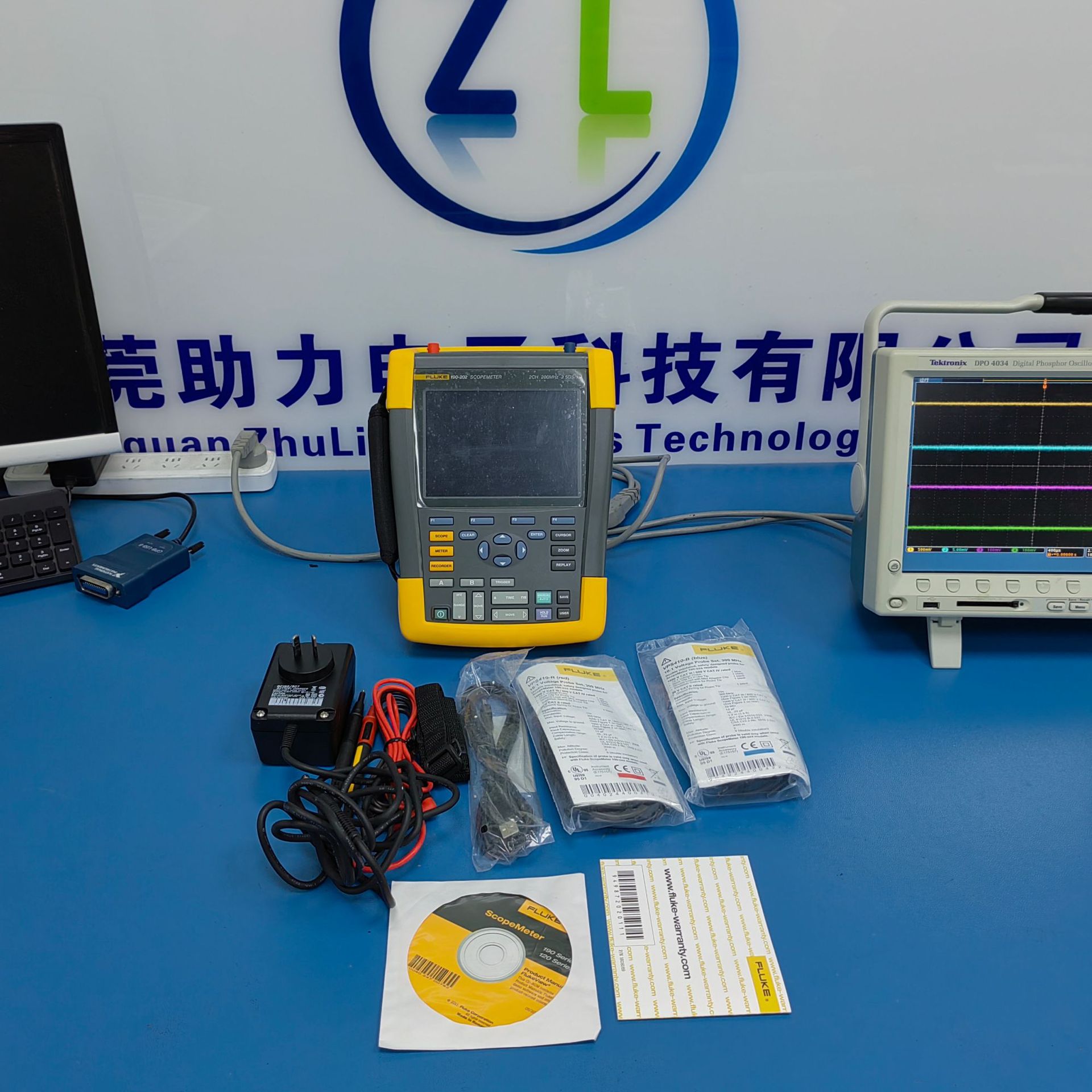 福禄克 示波器190-202 190-204  190-104   190-504万用表