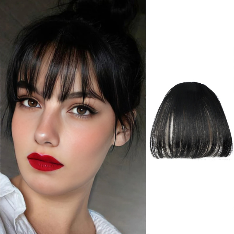 Unisex Simple Style Casual Holiday Street High Temperature Wire Bangs Short Straight Hair Wigs display picture 4