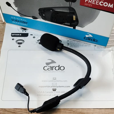 Cardo Freecom Spirit Motorcycle Helmet Headset - hard-wheat