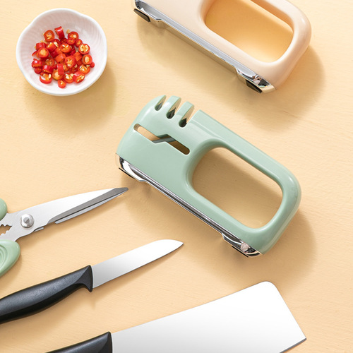 Function Grinding Knife God Grinding Stone Fast Knife Sharpener Handheld Home Vegetable Knife Kitchen Easy to Sharpen Knife