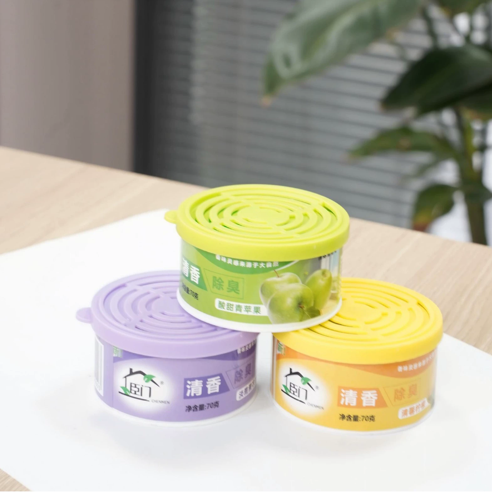 Автомобильный твердый бальзам для ароматизации помещений, освежитель воздуха для ванной комнаты, дезодорант с регулируемой настройкой аромата, оптовая продажа.