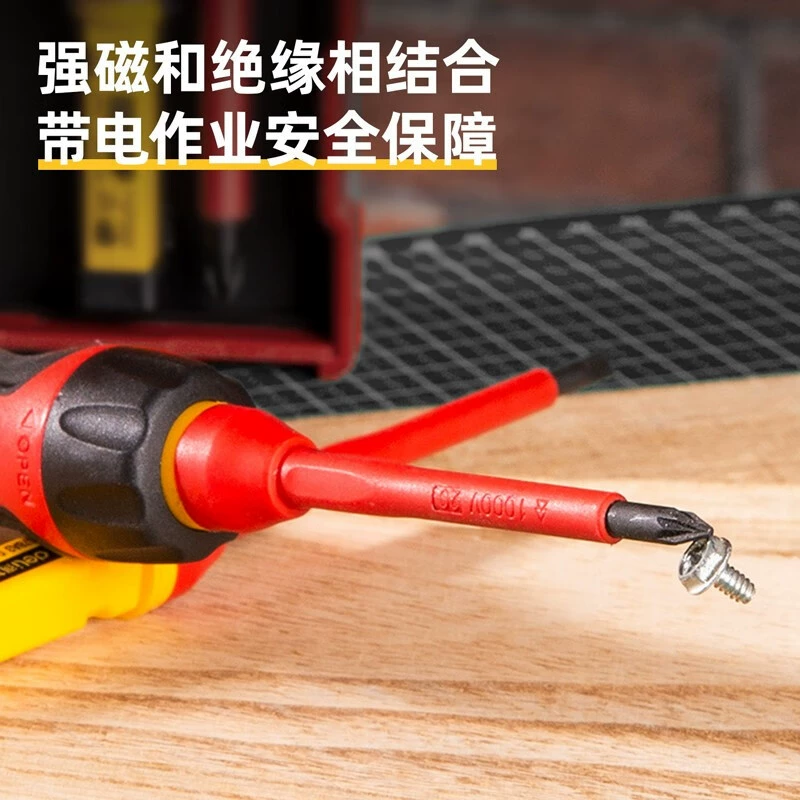 Screwdriver, set, strong magnet, 1000v