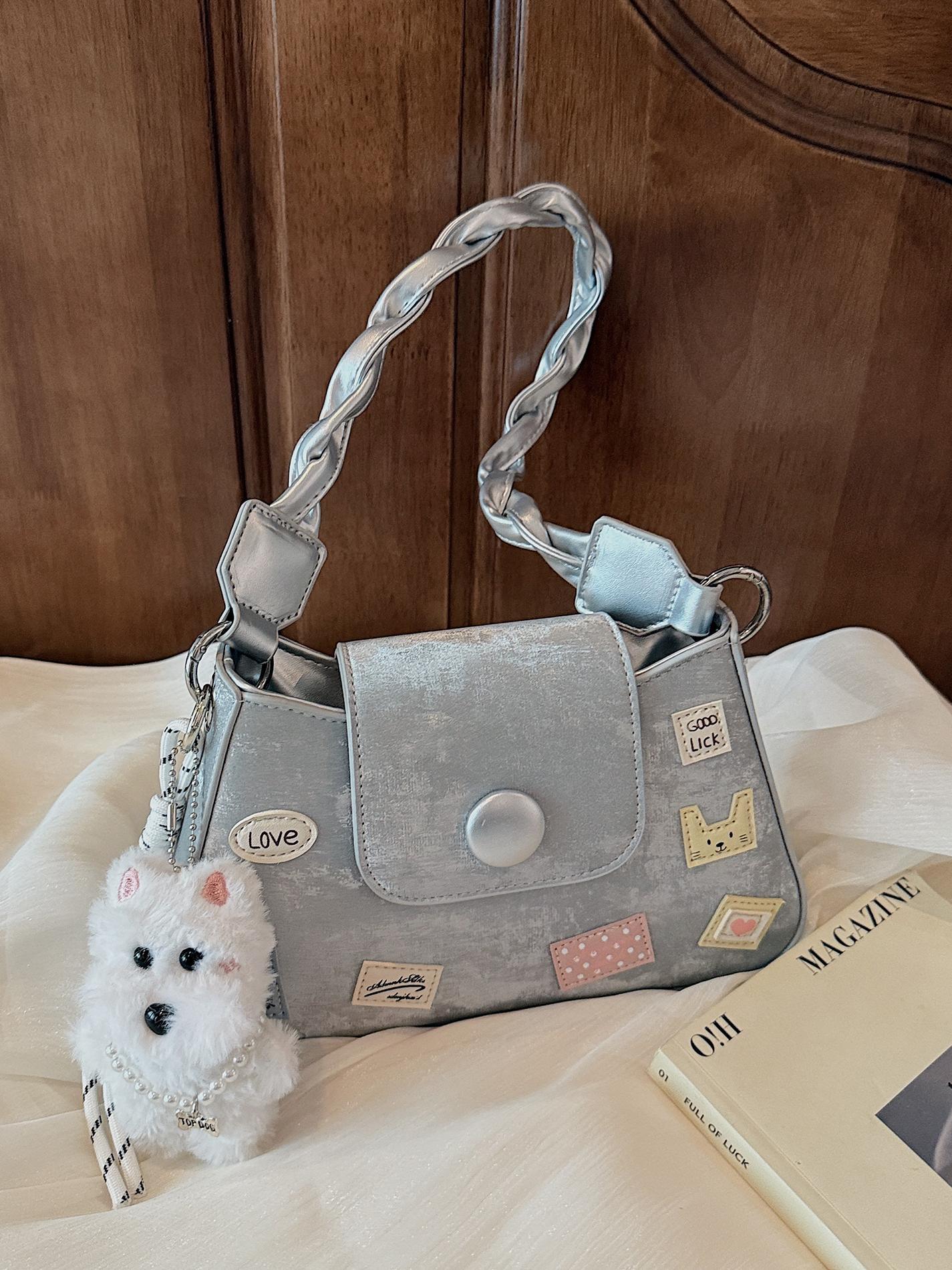 Popularidad transfronteriza simple bolso de brazo para mujeres 2025 nuevo estilo de estilo universal bolso de hombro extranjero textura de moda bolso de mochila super caliente