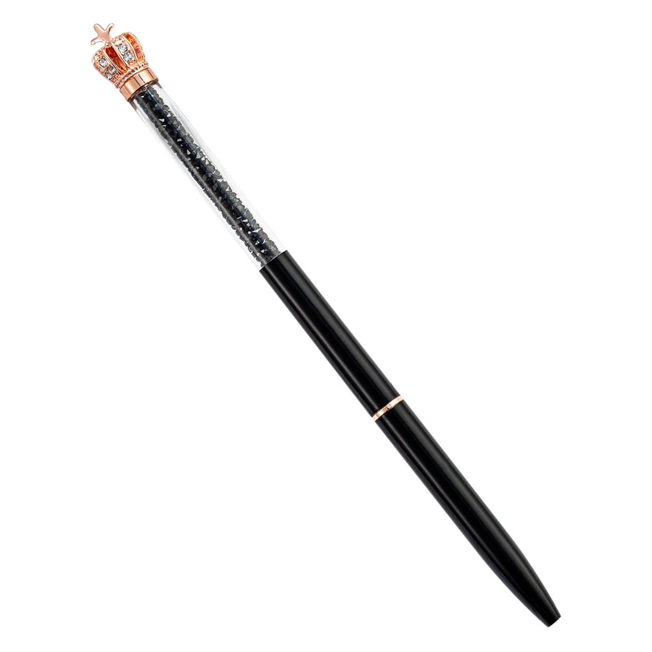 Fábrica en stock nuevo bolígrafo de corona de alto valor de regalo bolígrafo de cristal de diamante metal bolígrafo al por mayor