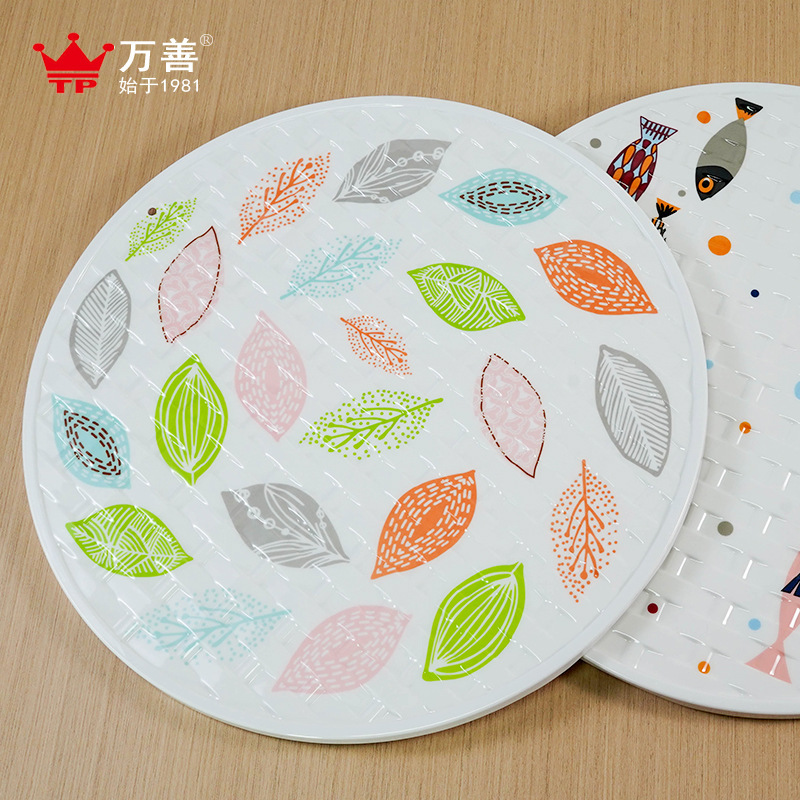 Manufacturer Wholesale Melamine Anti-Fall Customizable Dumpling Curtain Simple Round Hanging Household Commercial Dumpling Placement Tray Manufacturer Wholesale Melamine Anti-Fall Customizable Dumpling Curtain Simple Round Hanging Household Commercial Dumpling Placement Tray
