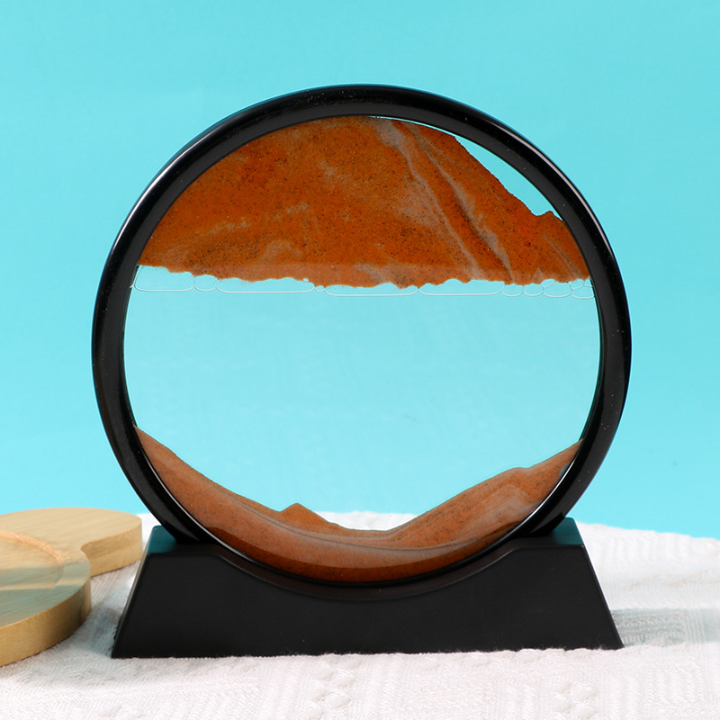 7inch 블랙 프레임 오렌지 유사