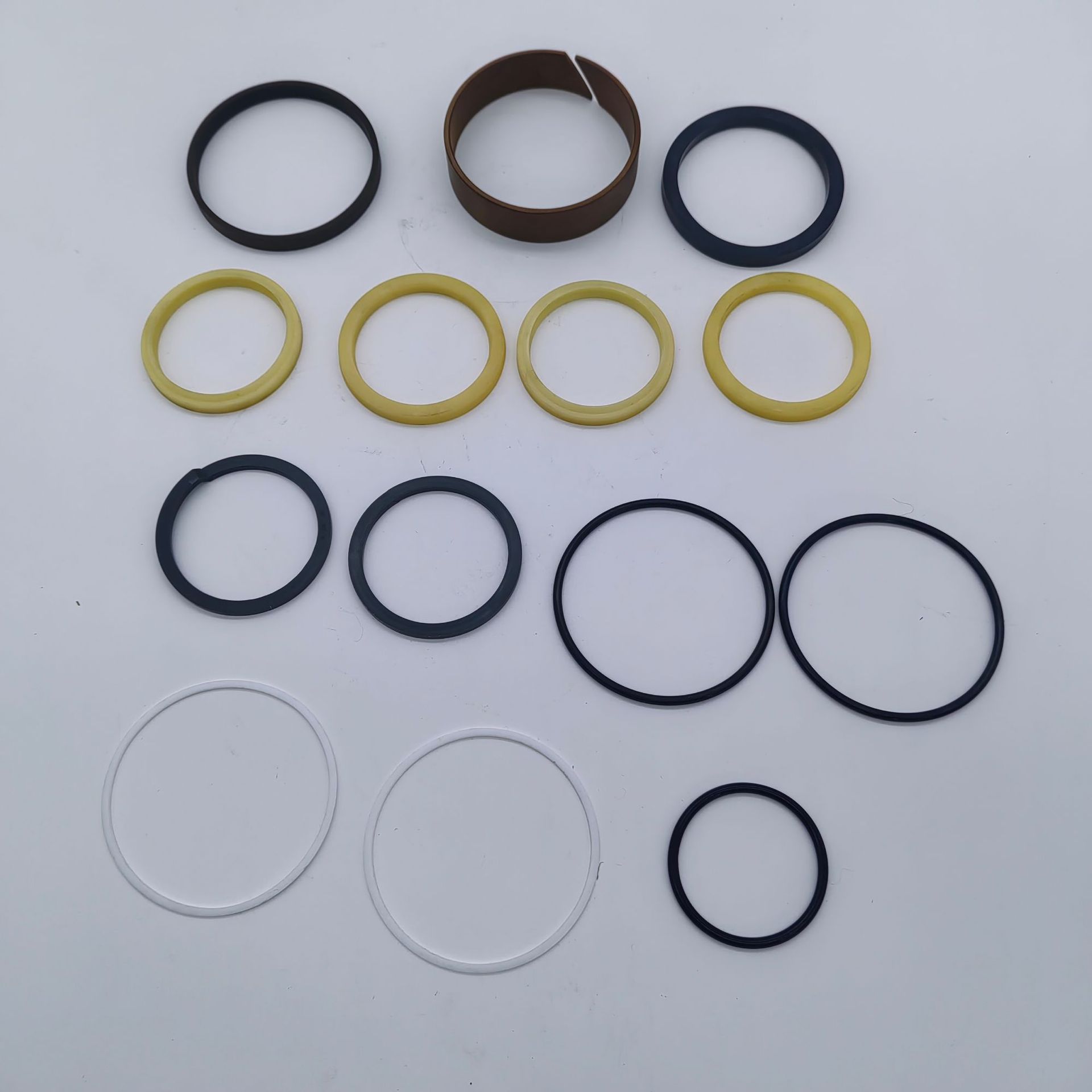 斗山大宇叉车配件转向油缸修理包D50S2/D60S2/D70S2转向缸油封密