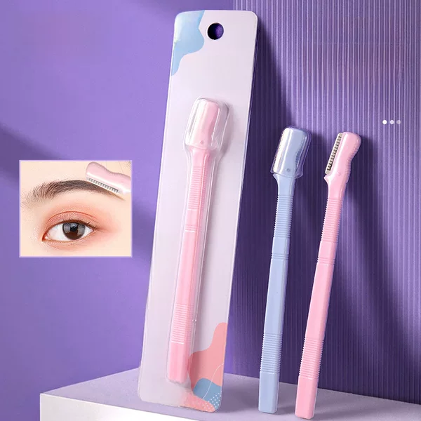Lmltop Small Eyebrow Trimming Blade Stainless Steel Eyebrow Razor Beauty Tool Oem Customization A0250