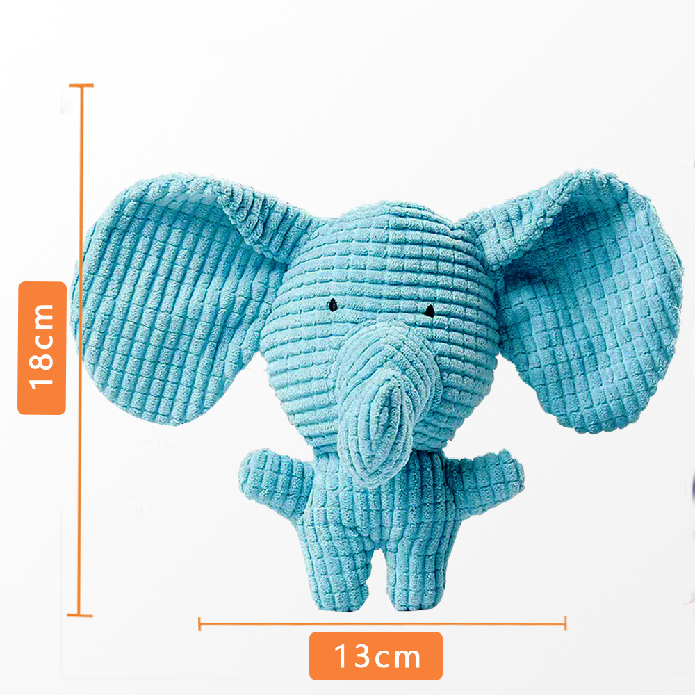 El elefante azul pequeño