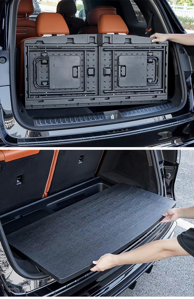 Suitable for 26 New Aito M7/M8/M9 Models, Trunk Small Table Board, Car Folding Table, Camping Dining Table Modification