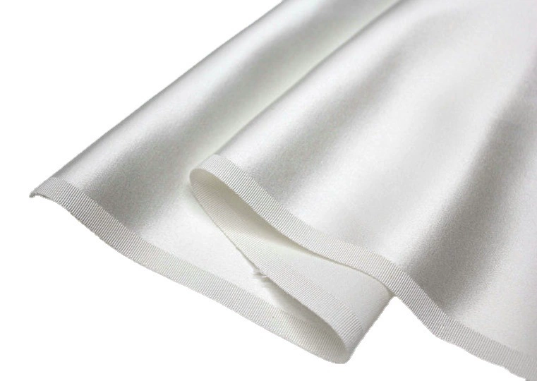 Silk fashionable white cloth
