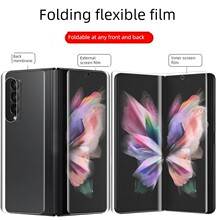 适用于三星Zfoldable3手机膜W22钢化水凝胶膜防peep Sm-F9260外屏