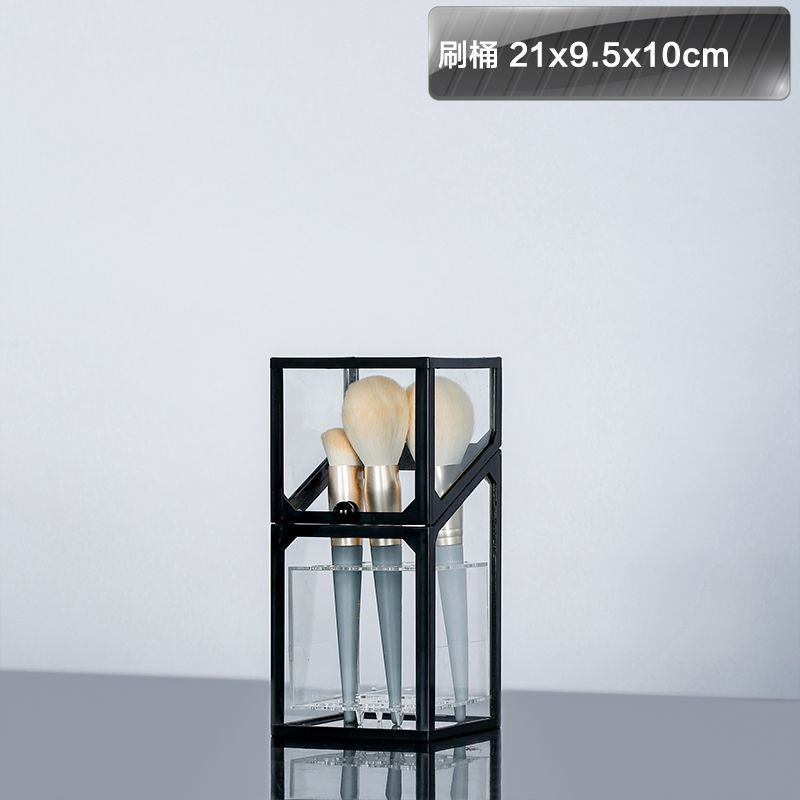 블랙 플립 브러시 저장 상자 브러시 홀더