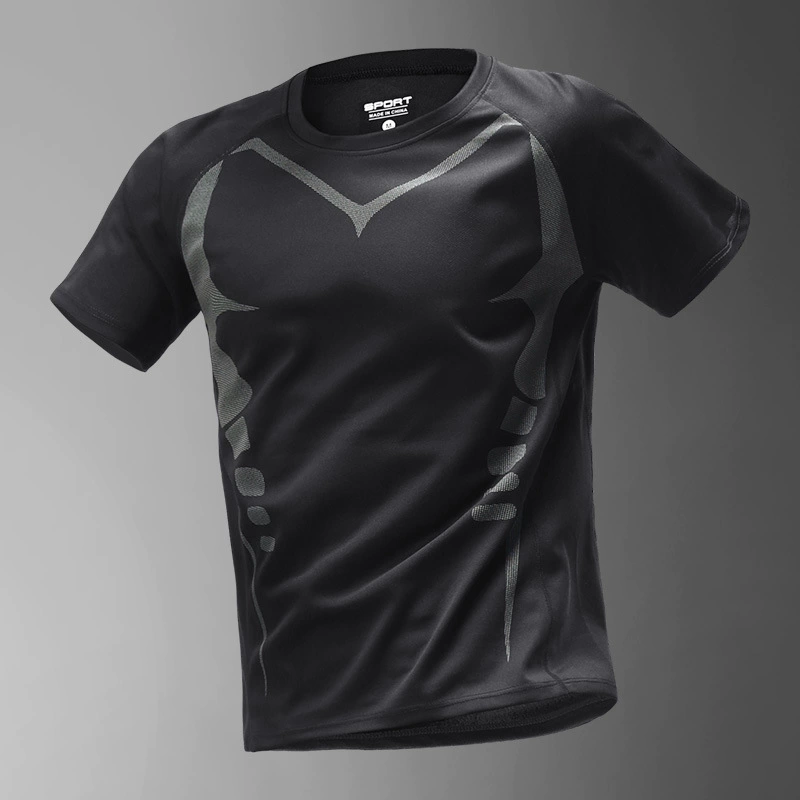 Спортивный костюм (JY Sports) — Ice-Silk быстросохнущая майка, Slim Fit тренировочный комплект