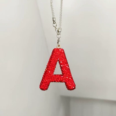 pendant pendant: Car hanging - a-letter-car-pendant-big-red