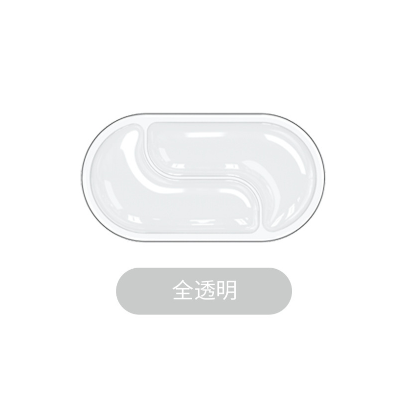 夏季清爽透明硅胶鼠标垫水晶键盘托护腕鼠标垫办公解压跨境热卖品|undefined