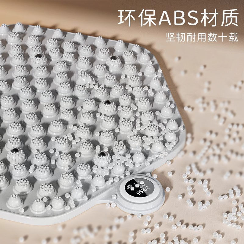 中医指压板加厚圆形足底垫穴位加大加厚通脚踩款经络超慢跑按摩垫|undefined