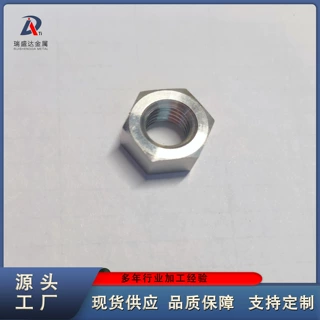 外六角钛螺母 TC4钛合金螺母 规格全 瑞盛达金属厂家 现货 供应