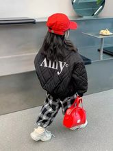 女童秋冬装加厚外套2023新款韩版棒球服儿童棉衣宝宝保暖上衣棉服