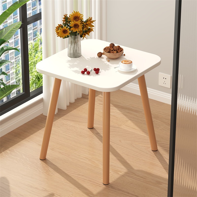 暖かい白【角テーブル40*40高さ60】を上げる