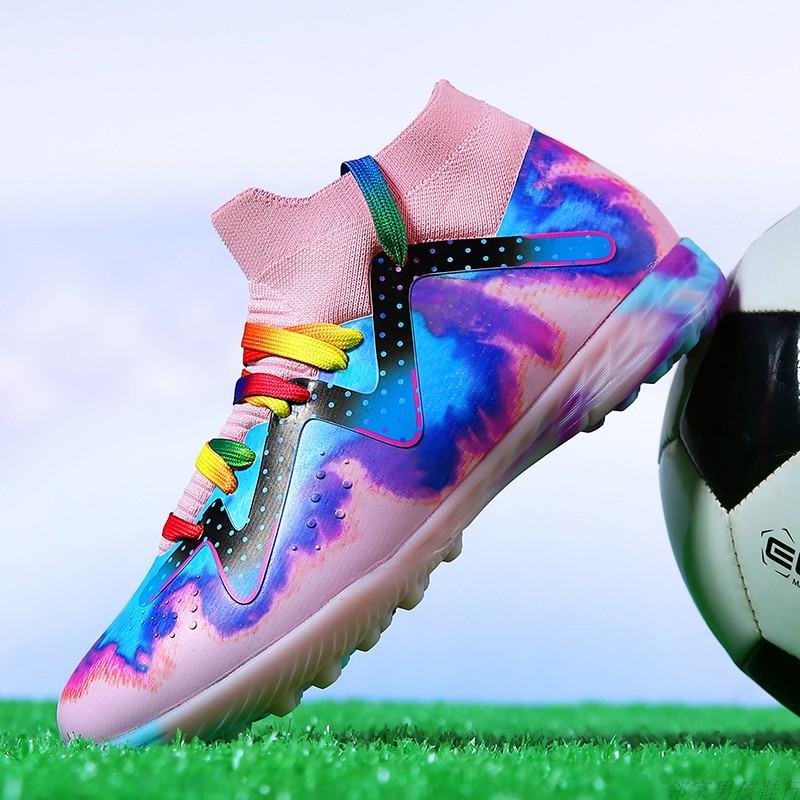 Zapatos de fútbol masculinos Ronaldo Assassin CR7 clavos cortos zapatos de entrenamiento de entrenamiento de carreras de estudiantes